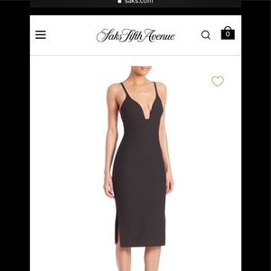 Black Cinq a Sept Bodycon Midi Dress